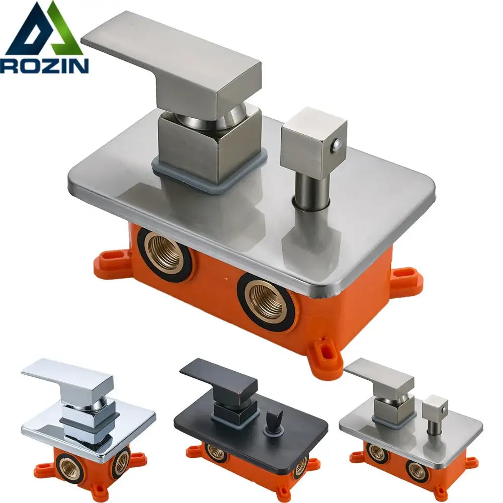 Brass Orange Shower Valve