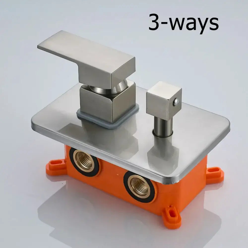 Brass Orange Shower Valve