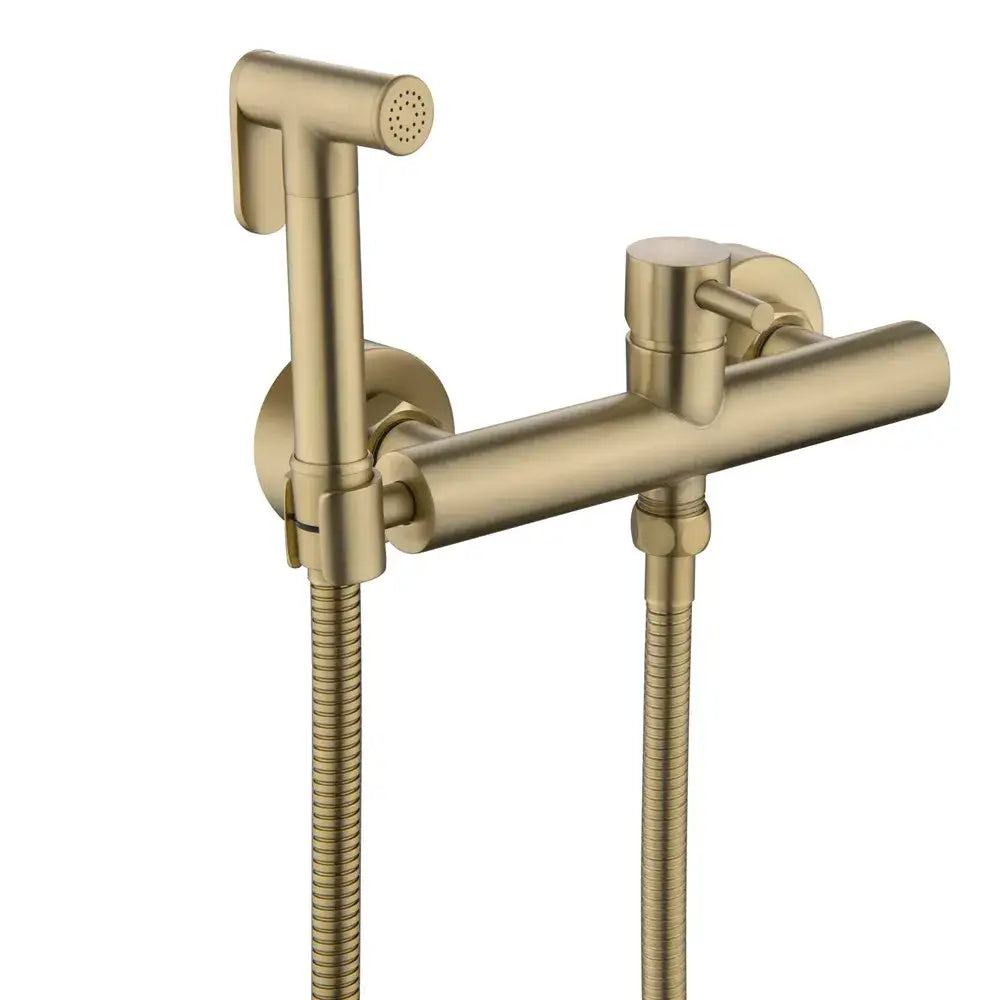 Brushed Brass Bidet Faucet