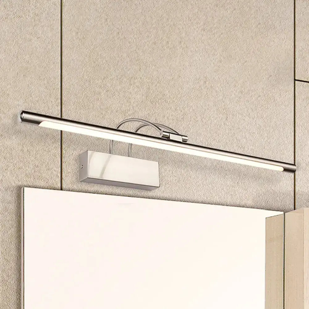 Brass LED Bathroom Sconce