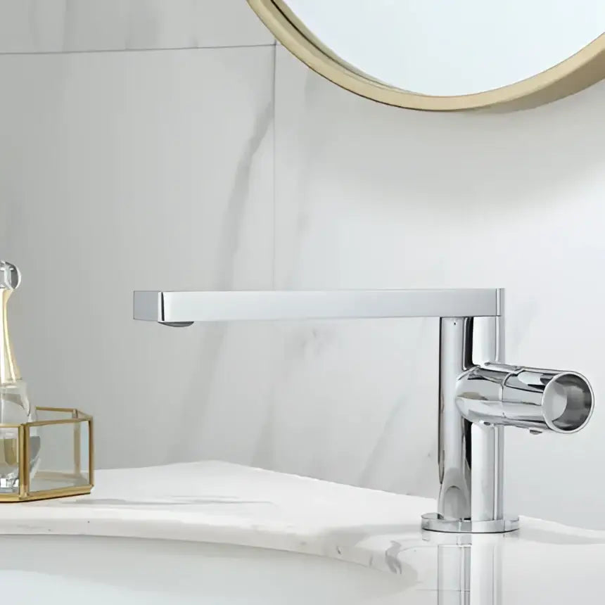 Gold Single Handle Mixer Tap
