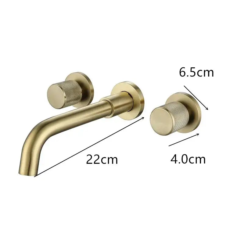 Gold Wall Mount Mixer