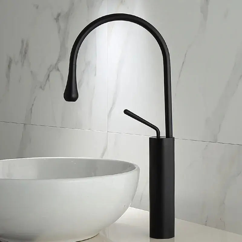 Gold Swivel Bathroom Faucet