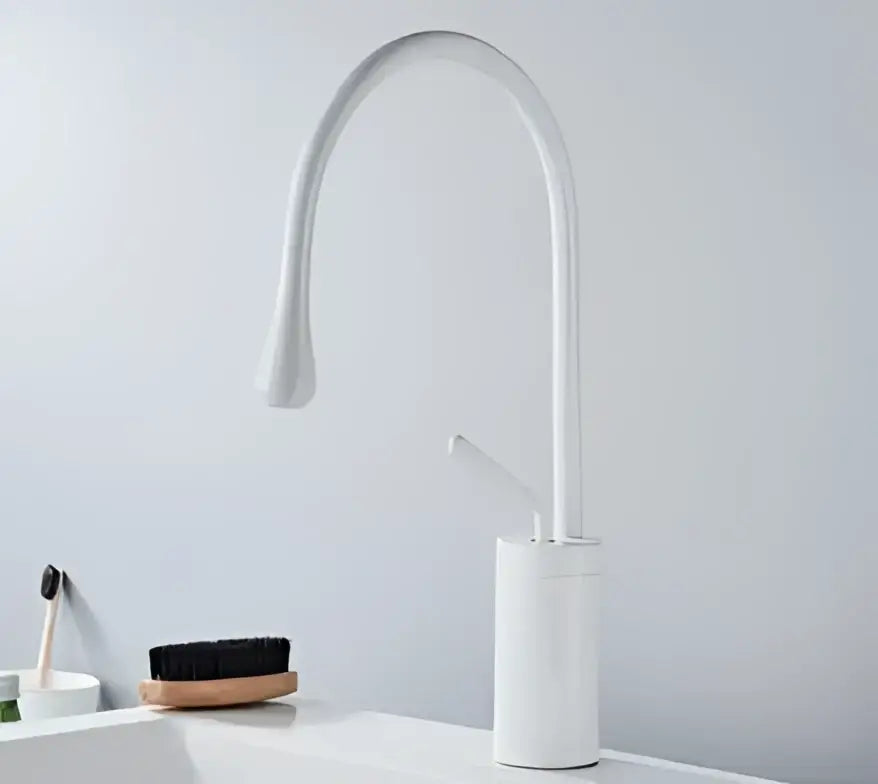 Gold Swivel Bathroom Faucet