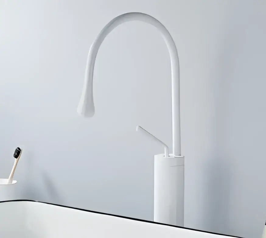 Gold Swivel Bathroom Faucet