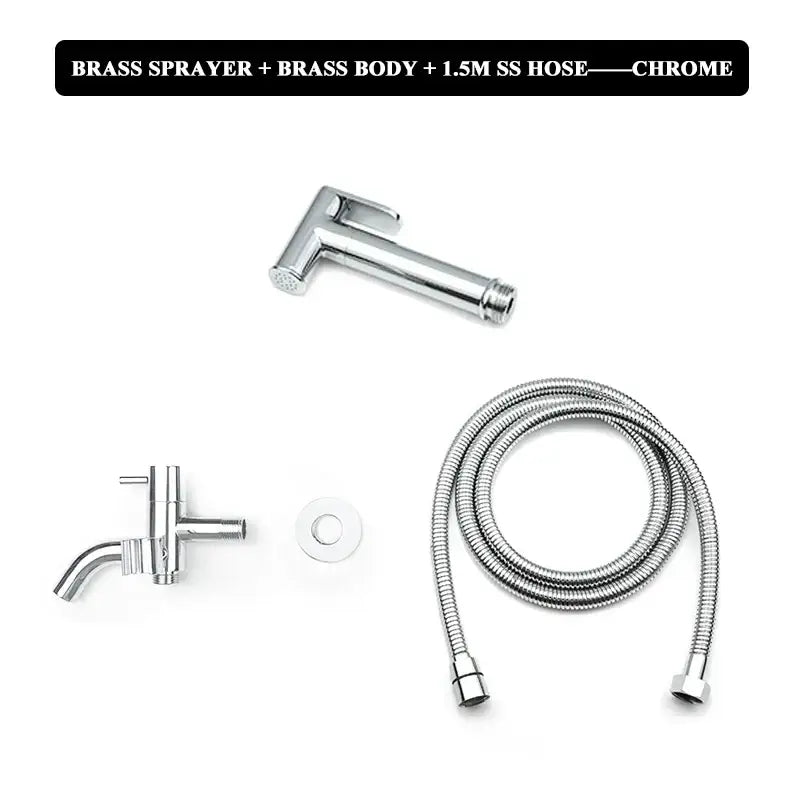 Gold Bidet Faucet Set