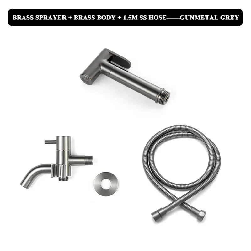 Gold Bidet Faucet Set