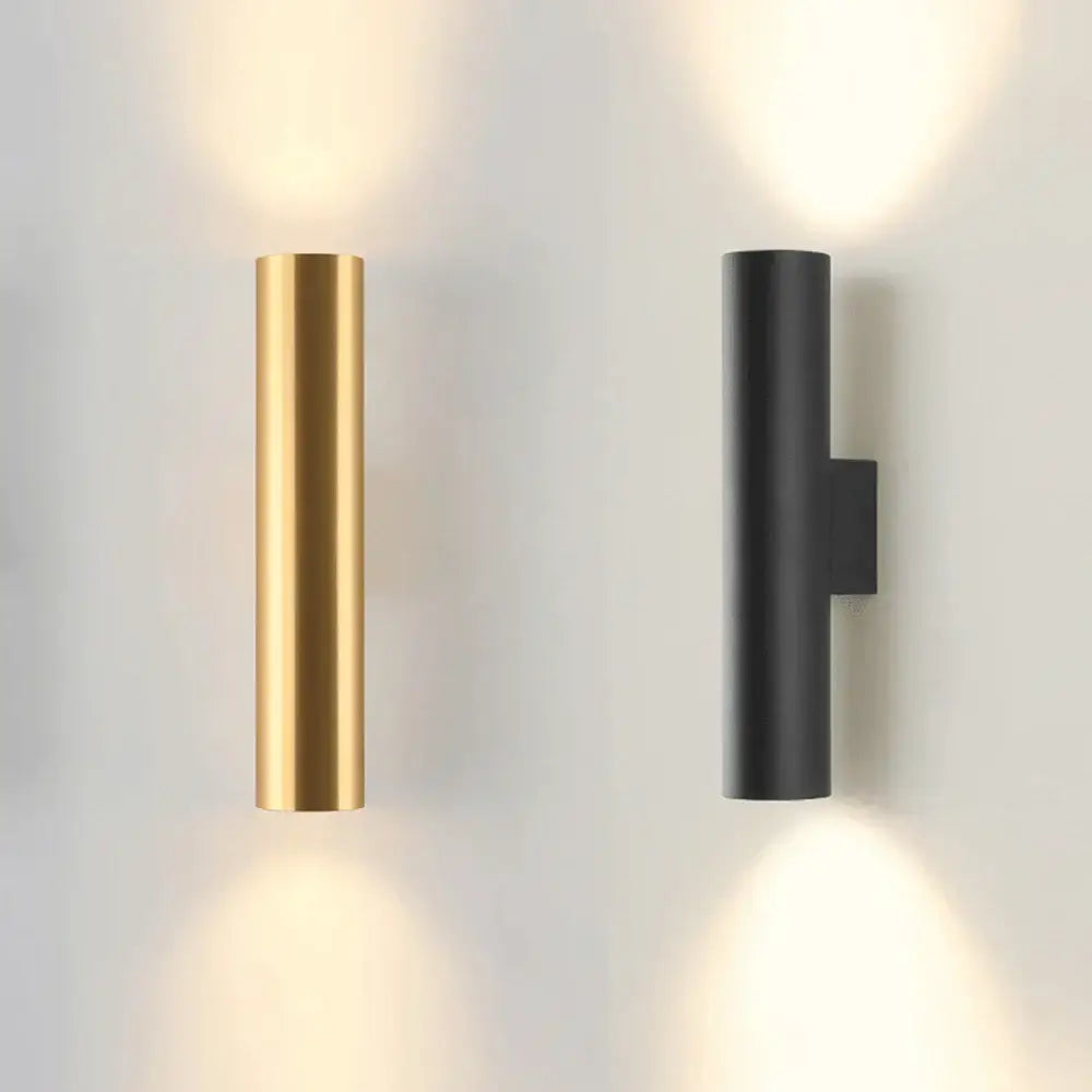 Gold Black Wall Light