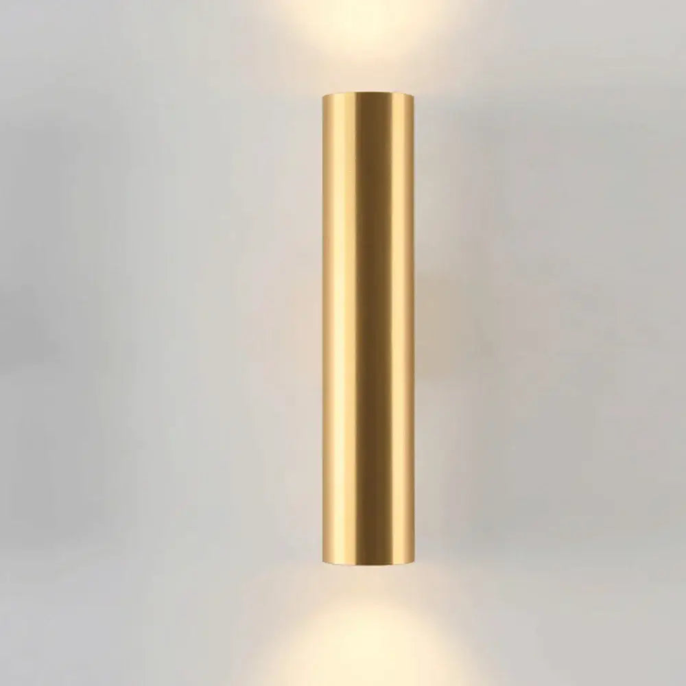 Gold Black Wall Light