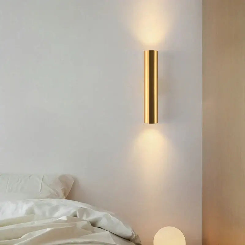Gold Black Wall Light