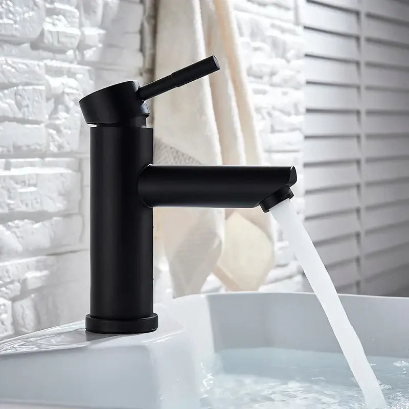 Brushed Gold Brass Faucet