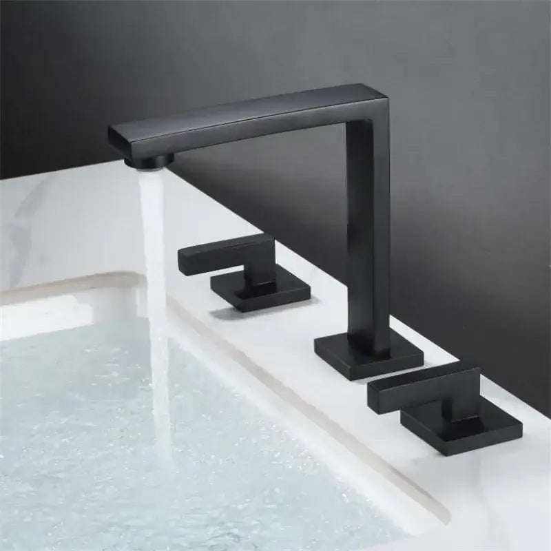 Gold Waterfall Sink Faucet