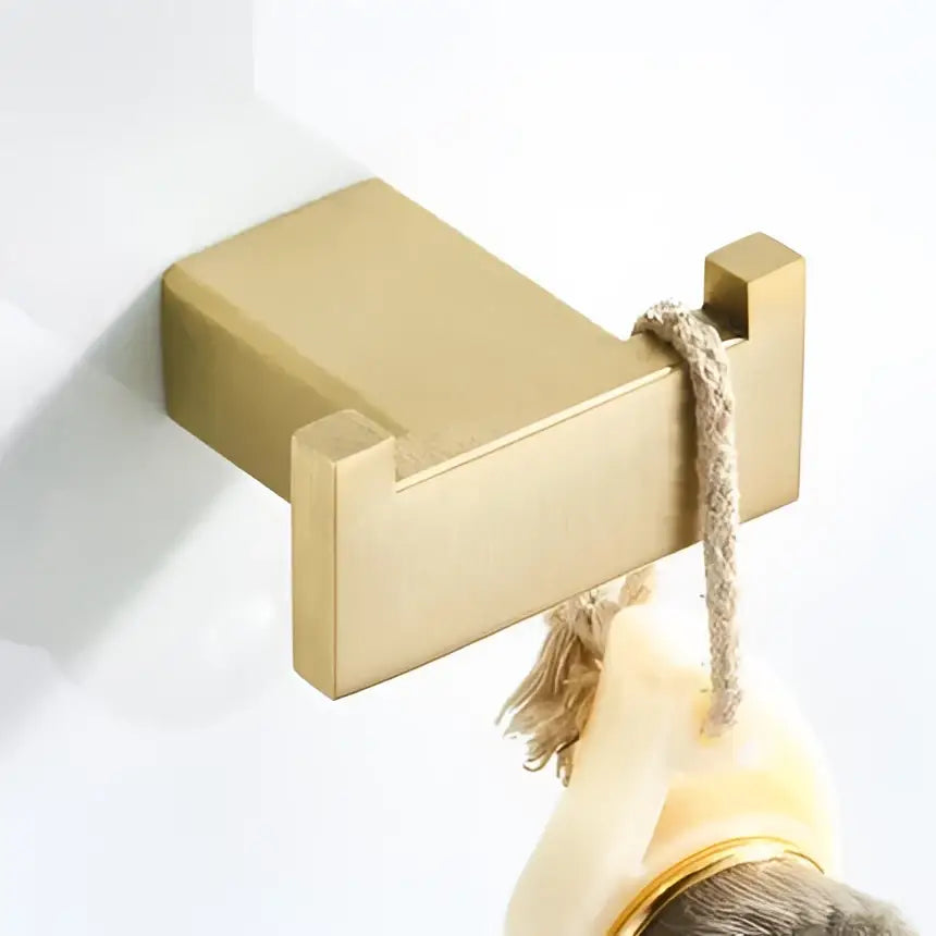 Matt Gold Bath Set
