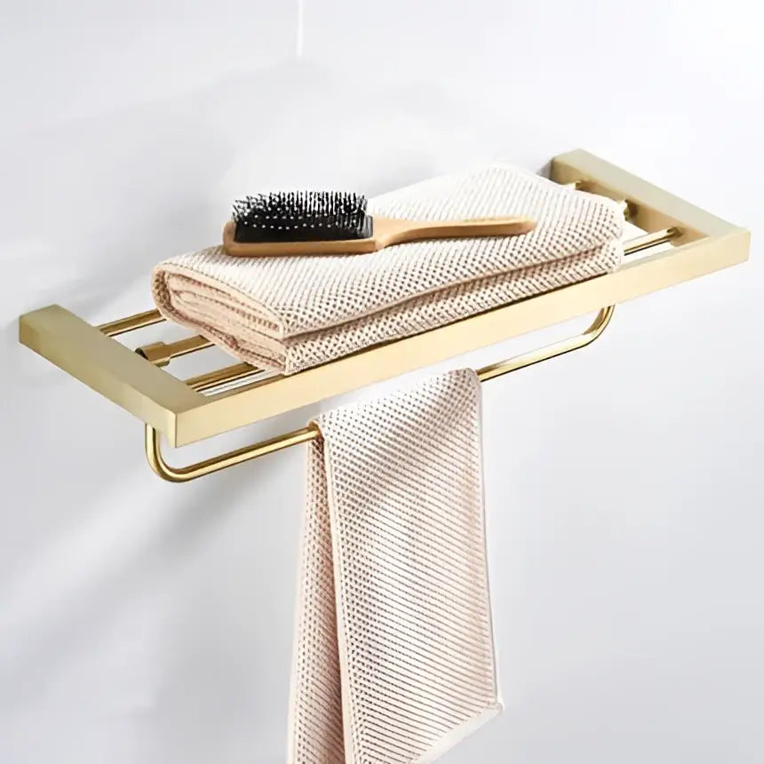 Matt Gold Bath Set