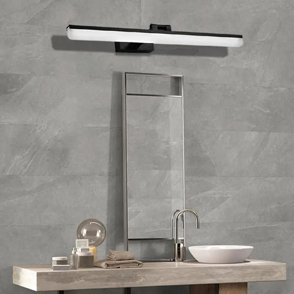 Metal LED Vanity Sconce Brushed Three-Size
