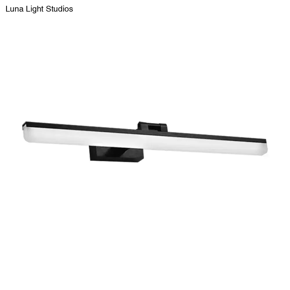 Metal LED Vanity Sconce Brushed Three-Size