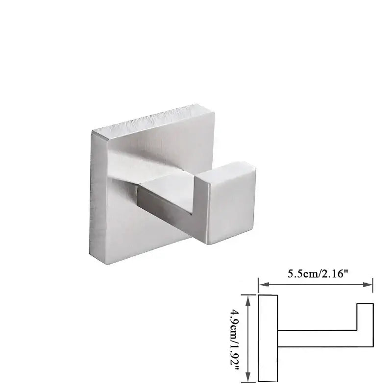 Nickel Bathroom Accessory Set