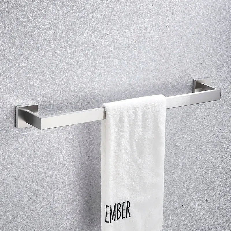 Nickel Bathroom Accessory Set