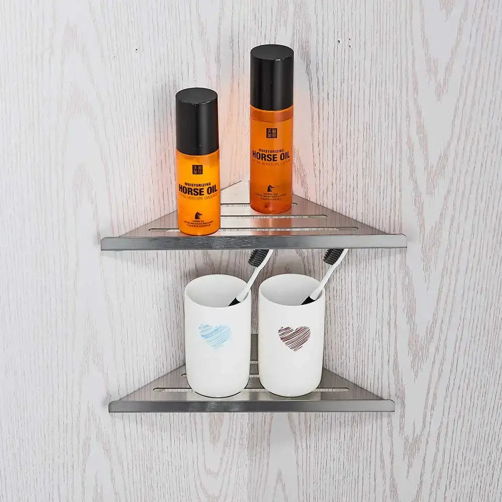 Nickel Glass Bathroom Set