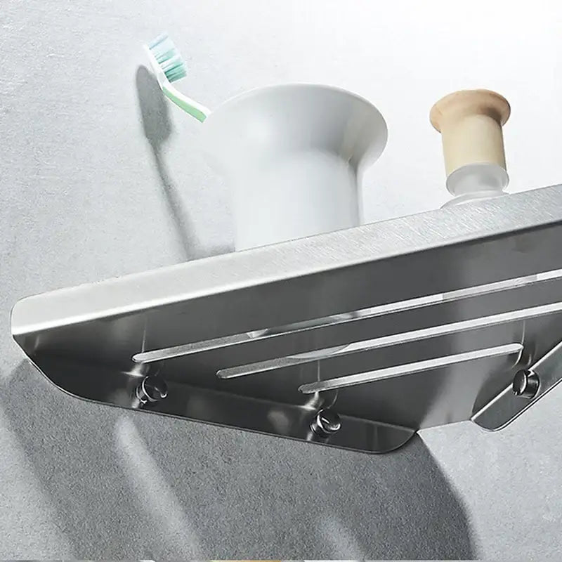 Nickel Glass Bathroom Set