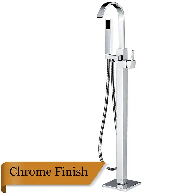 Nickel Freestanding Tub Faucet