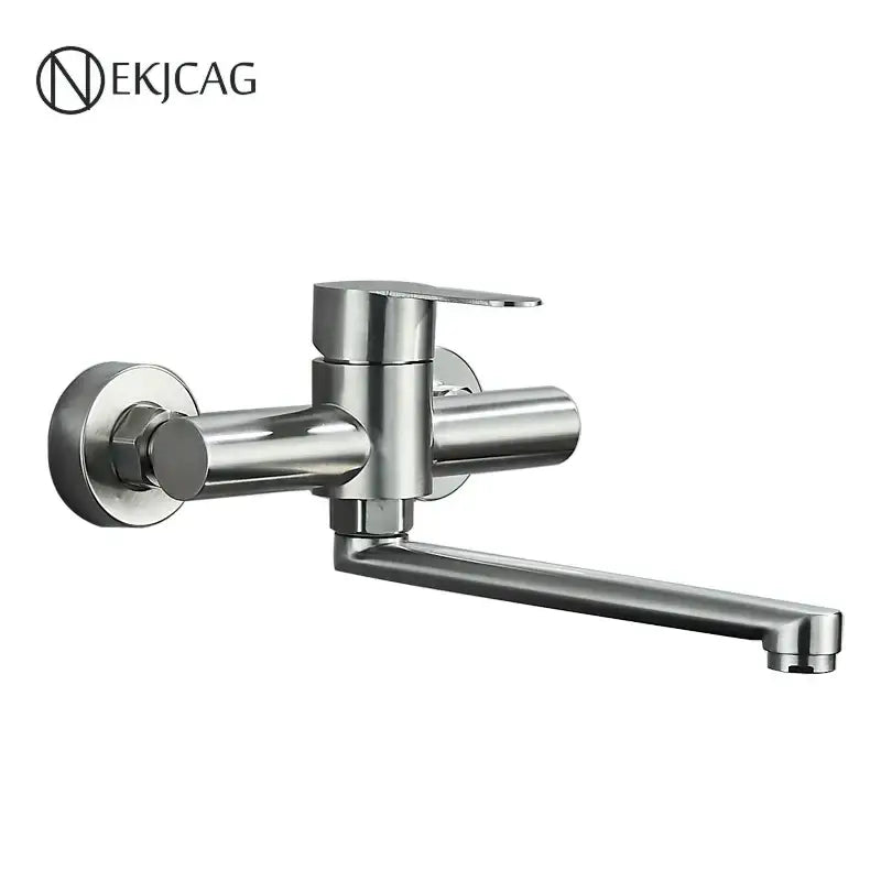 Brushed Nickel Wall Faucet
