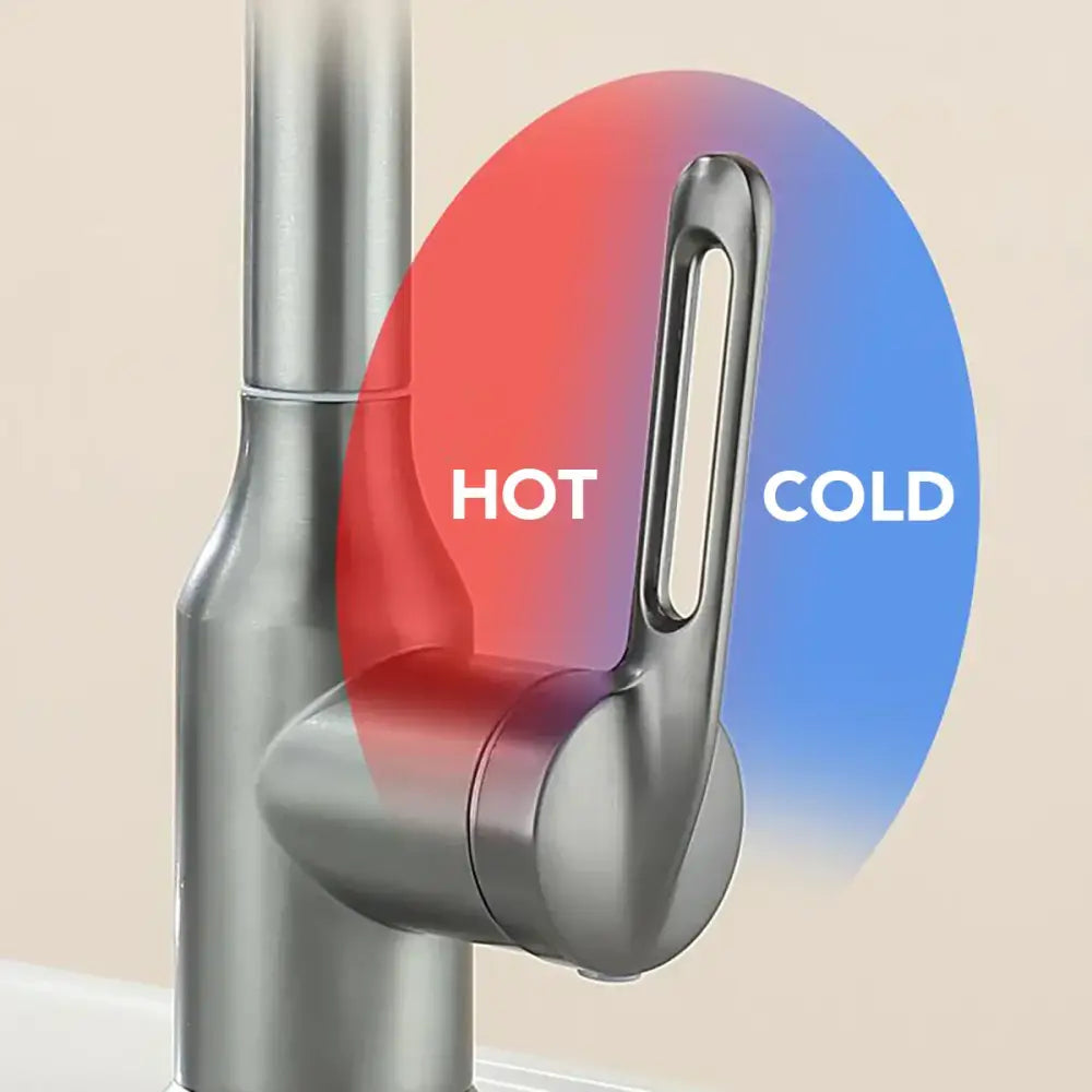 Nickel Rotation Kitchen Faucet