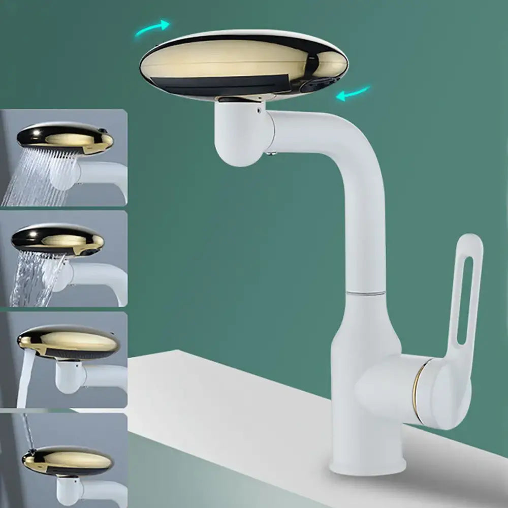 Nickel Rotation Kitchen Faucet