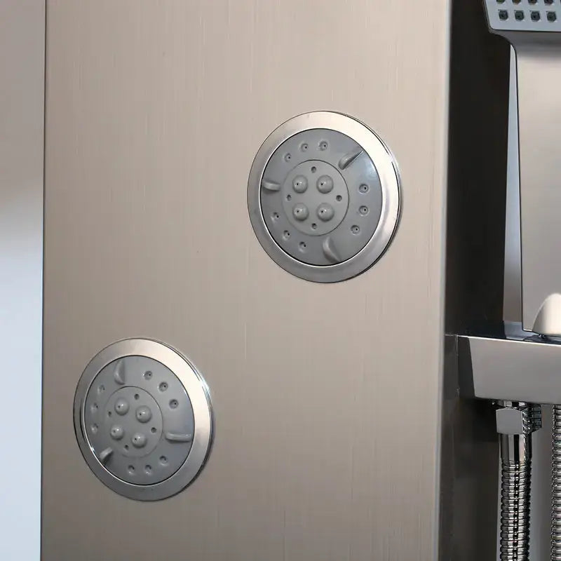 Nickel LED Shower Panel