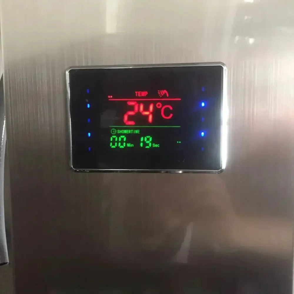 Nickel LED Shower Panel