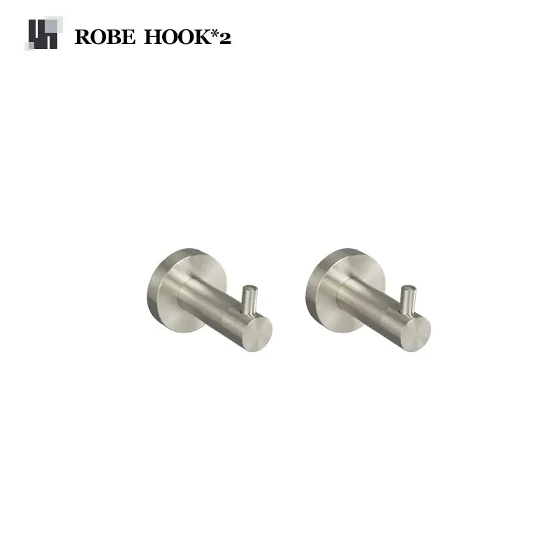 Nickel Towel Bar Set