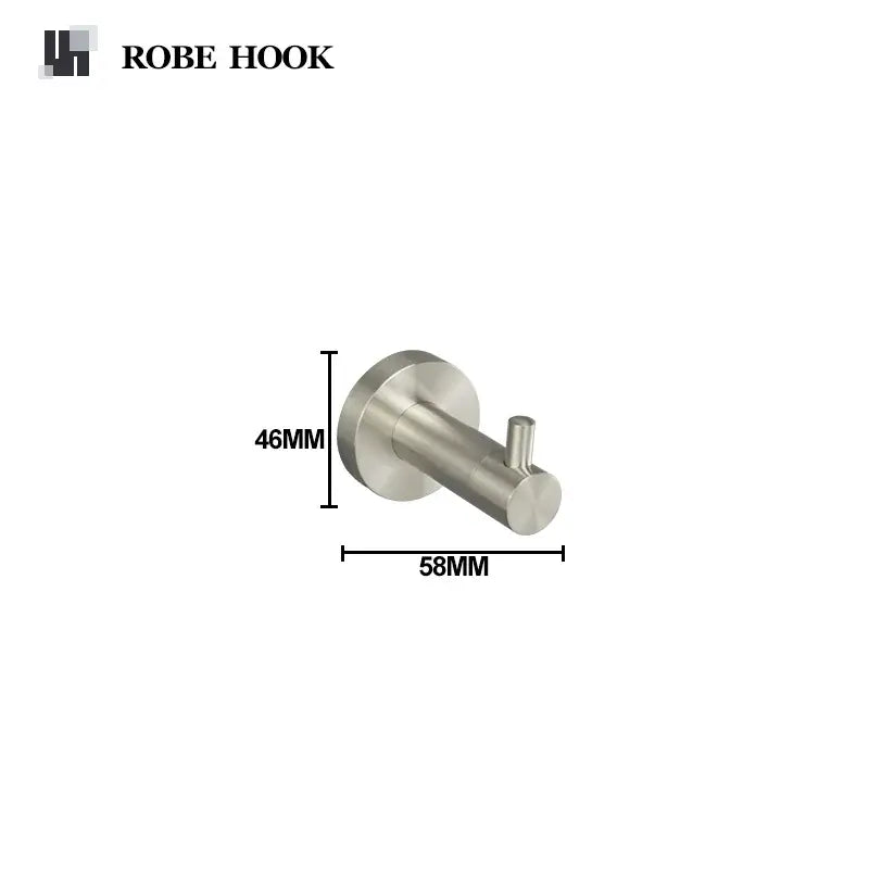 Nickel Towel Bar Set