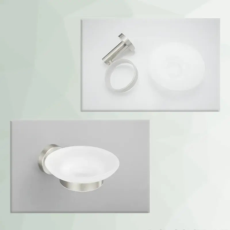 Nickel Towel Bar Set