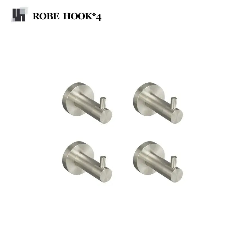 Nickel Towel Bar Set