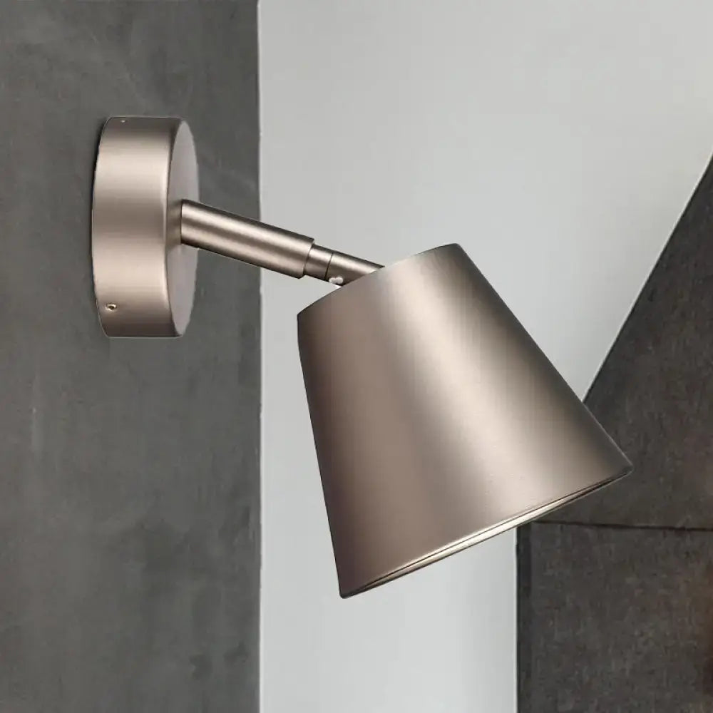 Nickel Tapered Wall Sconce