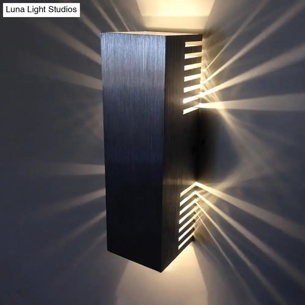 Silver Wall Light Sconce