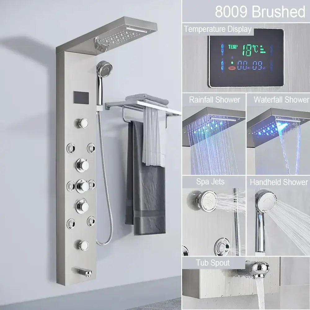 LED Light Shower Column
