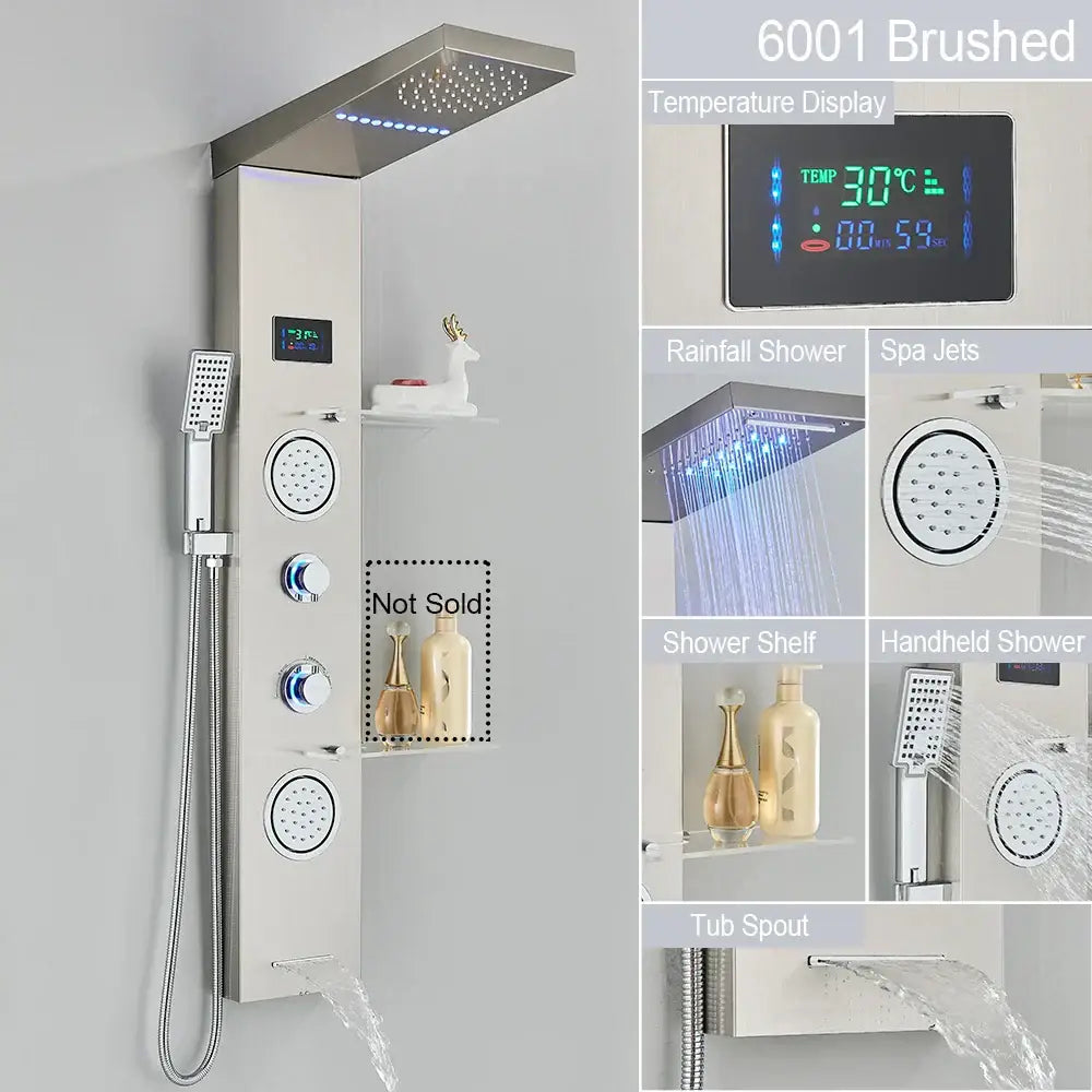 LED Light Shower Column