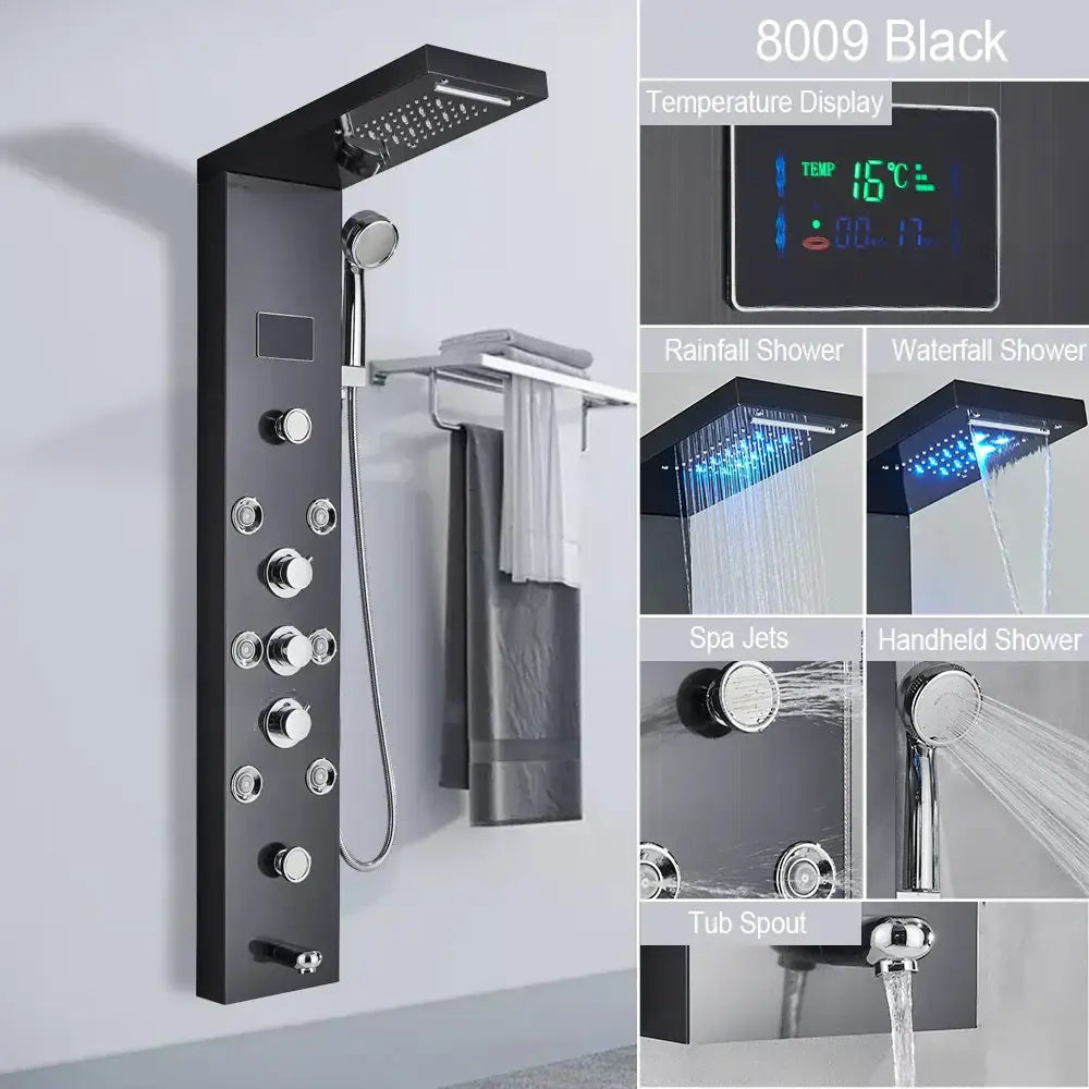 LED Light Shower Column