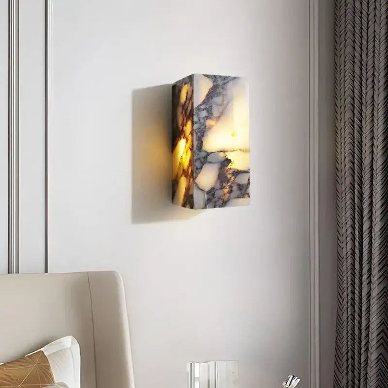 Alabaster Modern Wall Sconce
