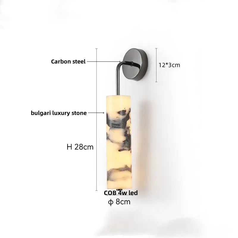 Alabaster Modern Wall Sconce