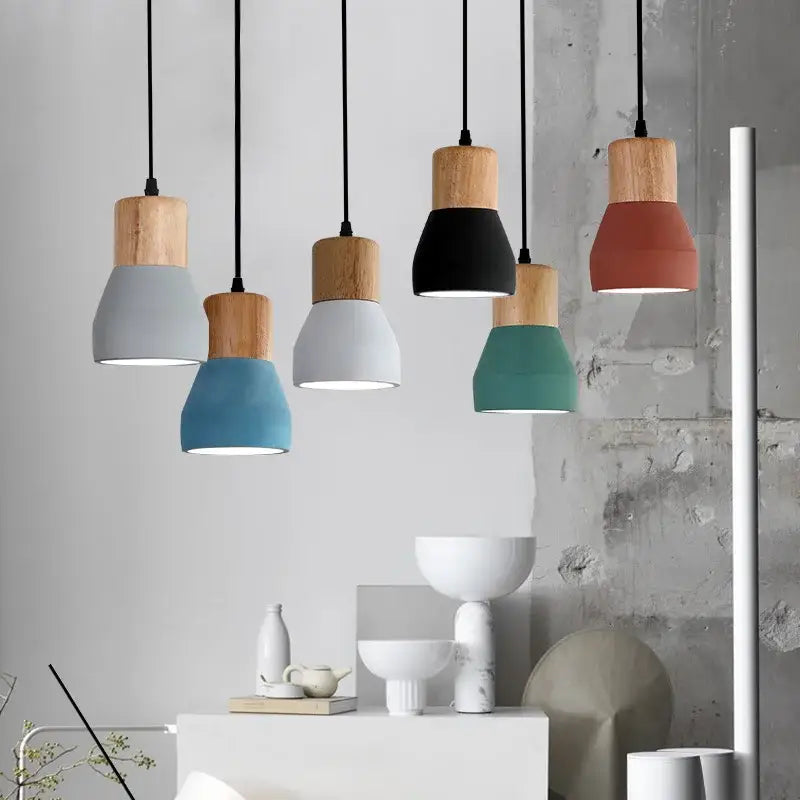 Cement Industrial Pendant Lamp