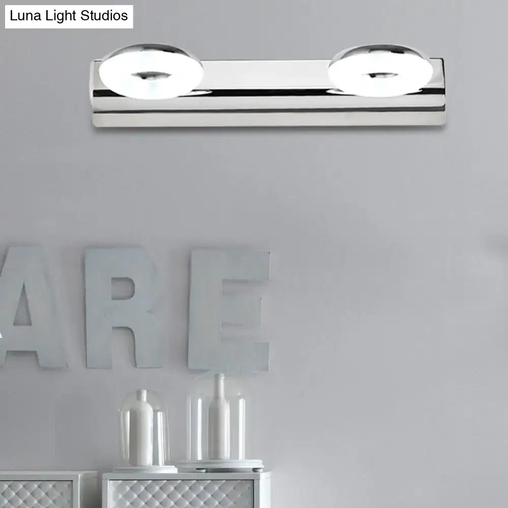 Silver Adjustable Wall Fixture