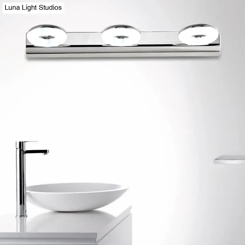 Silver Adjustable Wall Fixture