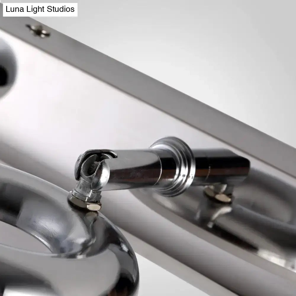 Silver Adjustable Wall Fixture