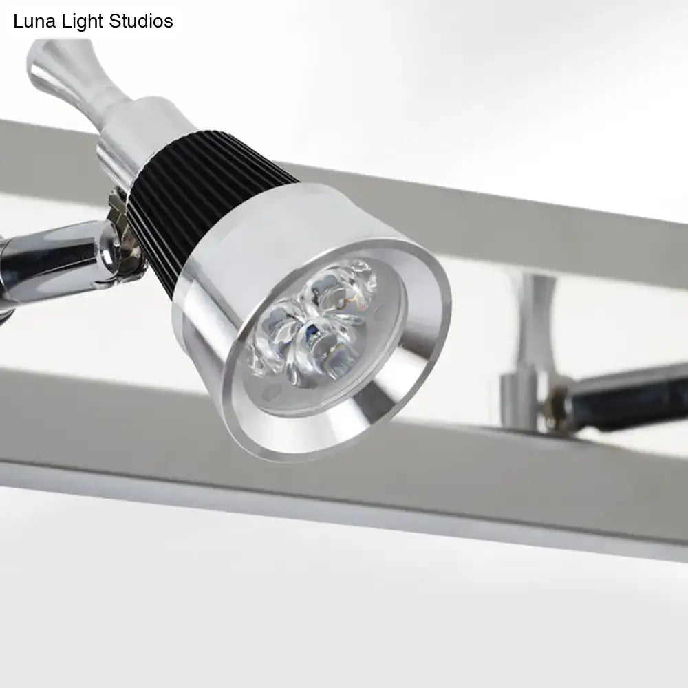 Chrome Cone Wall Lamp