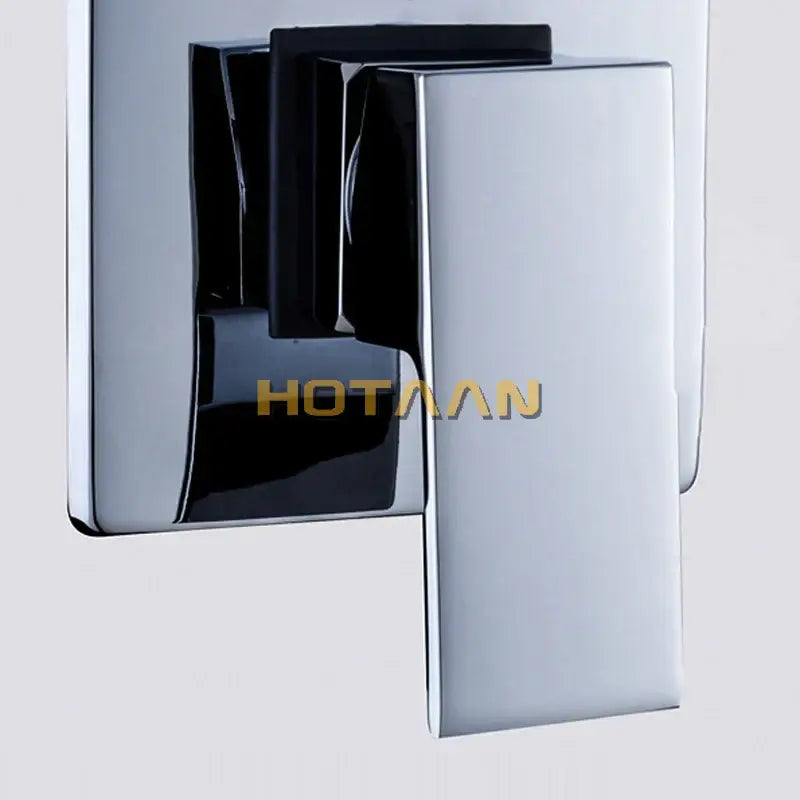 Chrome Square Shower Mixer
