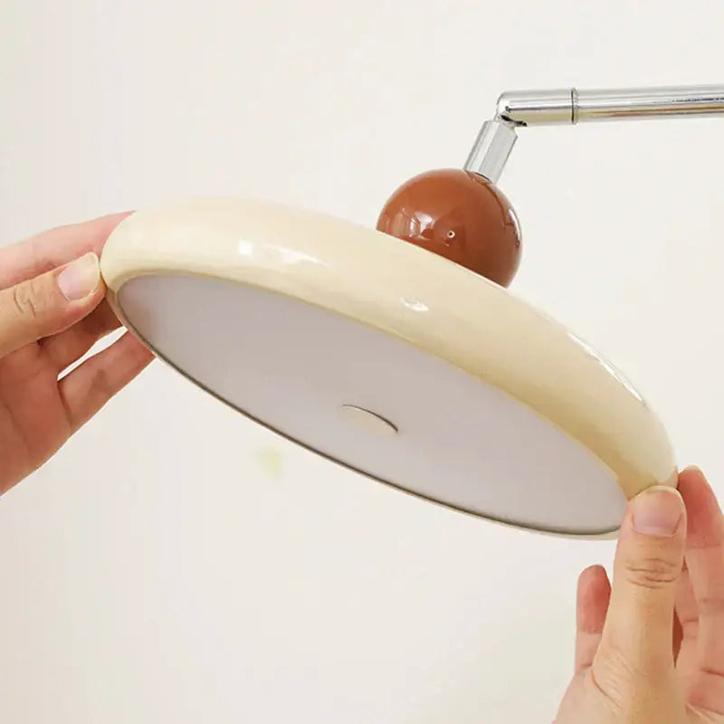 Chrome Ceramic Wall Lamp
