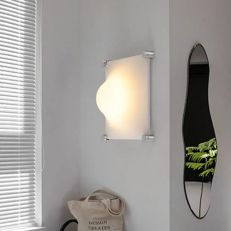 Chrome Glass Bolla Sconce