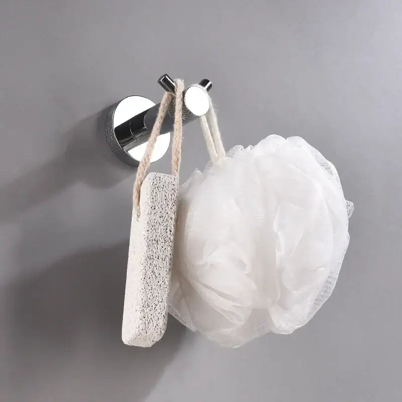 Chrome Bathroom Essentials Set